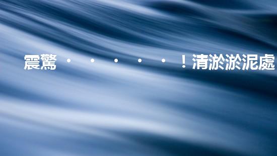 震驚！清淤淤泥處理公司哪家強？在線等，挺急的！